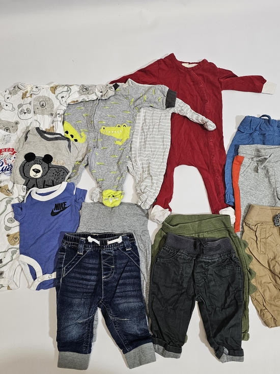 Nike Other - Newborn 15 Piece Bundle Body Suit Footed Pajamas Nike